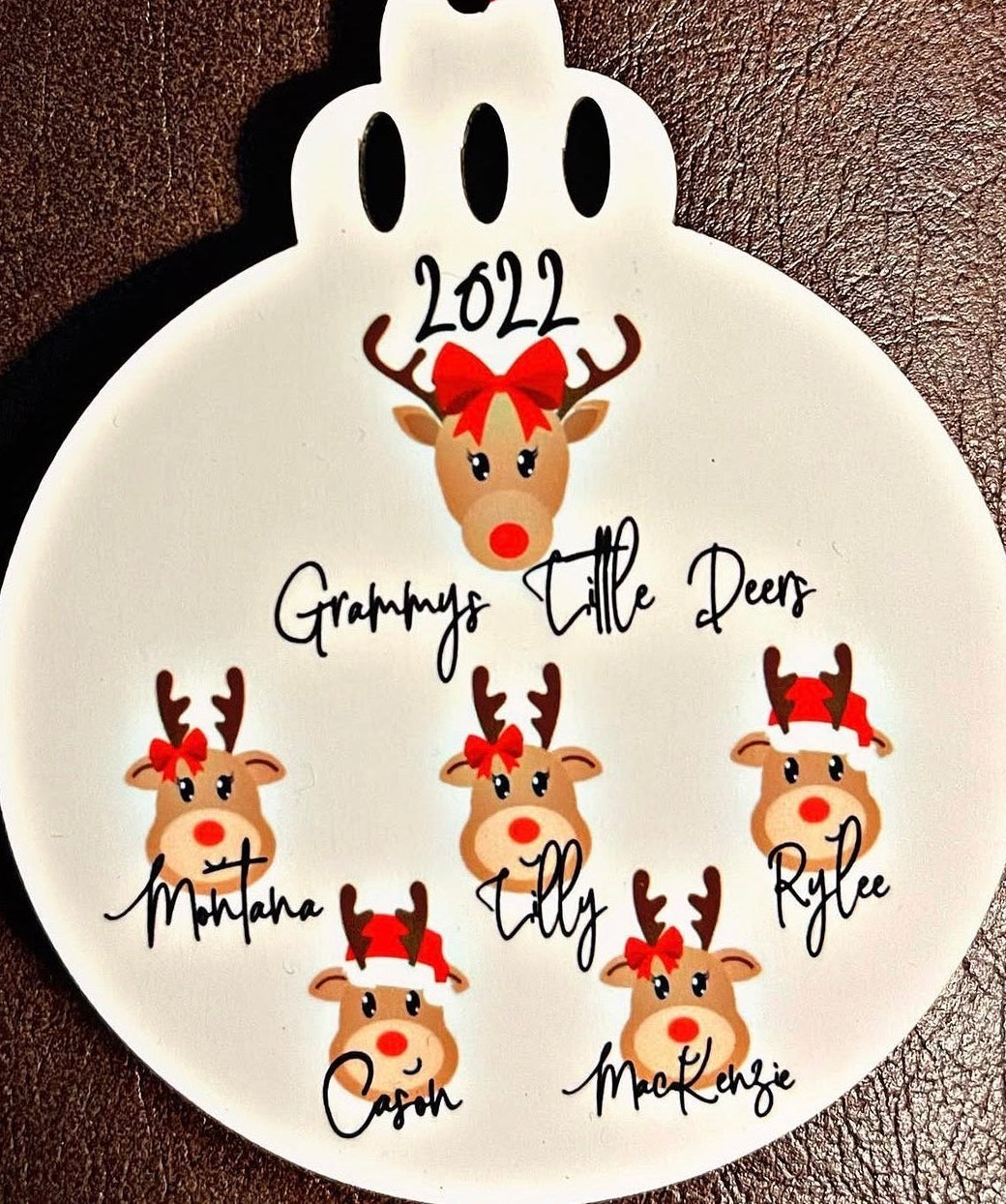 Custom Christmas Ornaments!