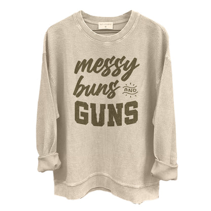 Messy Buns and Guns